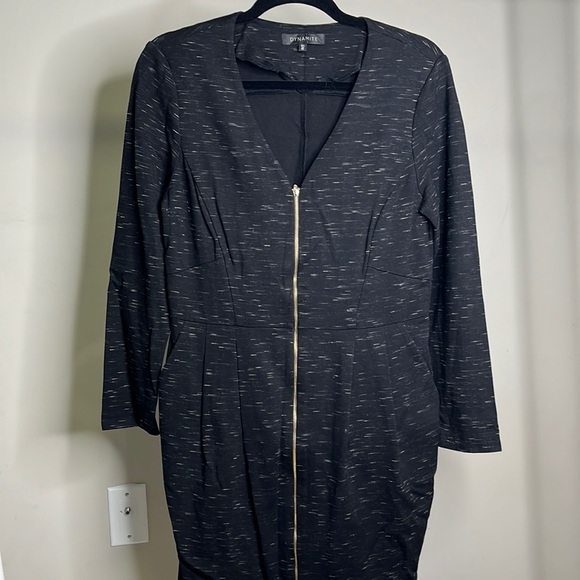 Dynamite Dresses & Skirts - DYNAMITE ZIP UP DRESS